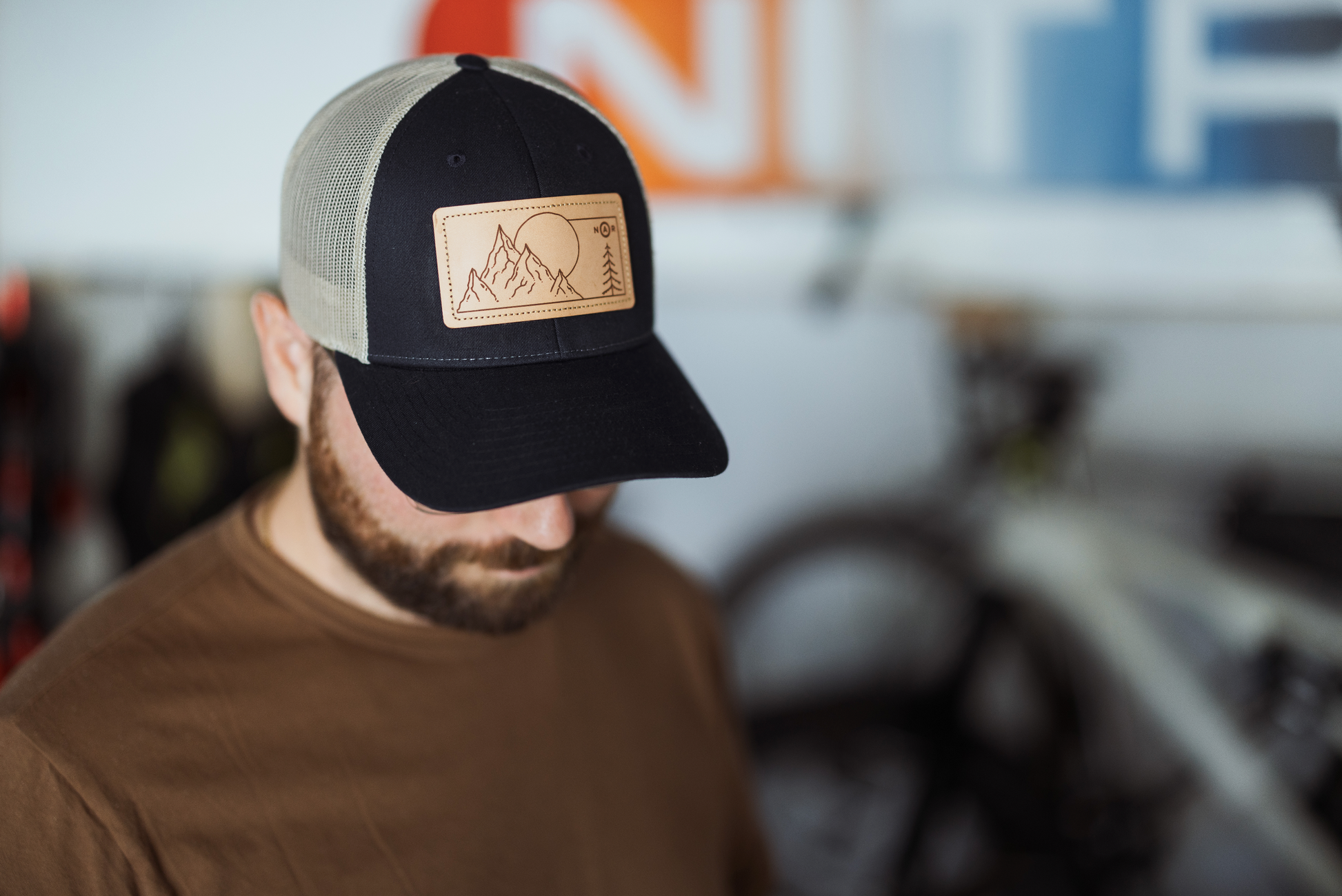 Mountain Range Trucker Hat | NAR Supply Co.